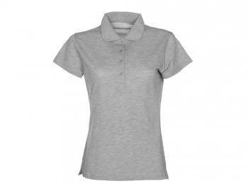 Рубашка поло "First 2.0" женская, серый меланж