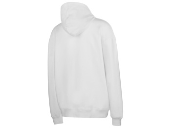 Толстовка оверсайз с капюшоном на молнии «Monaco», белый