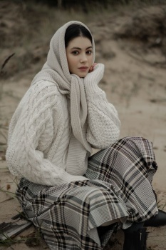 Косынка Greta, светло-зеленая