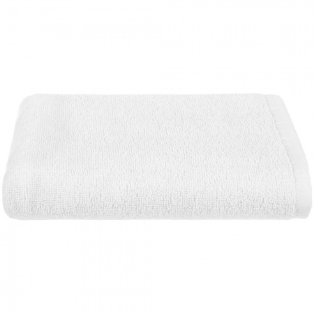 Полотенце махровое «Отель», среднее, белое