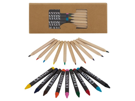 Подарочный набор для творчества "Les Artistes", натуральный/серый