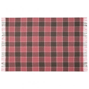 Плед Dublin, серо-розовый