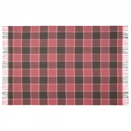 Плед Dublin, серо-розовый