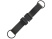 Отстегивающийся брелок-ремувка из эко-кожи "Ninja", черный