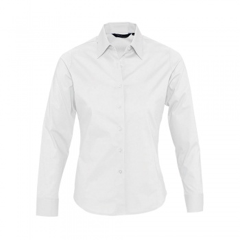 Рубашка женская с длинным рукавом Eden 140 белая