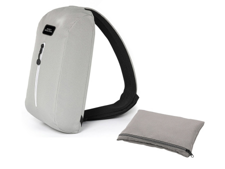 Подарочный набор с бутылкой для воды в сумке - слинге "
Athletic nomad", красный