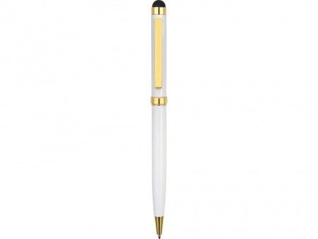 Ручка шариковая "Голд Сойер" со стилусом, белый