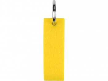 Брелок "Войлочный", желтый