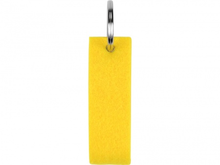 Брелок "Войлочный", желтый