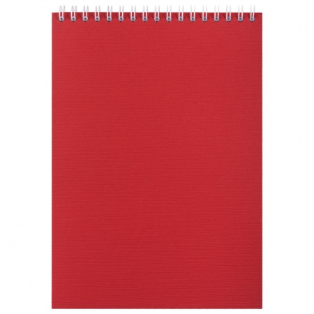 Блокнот Nettuno в линейку, красный
