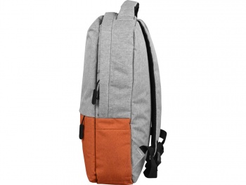 Рюкзак «Fiji» с отделением для ноутбука, серый/оранжевый