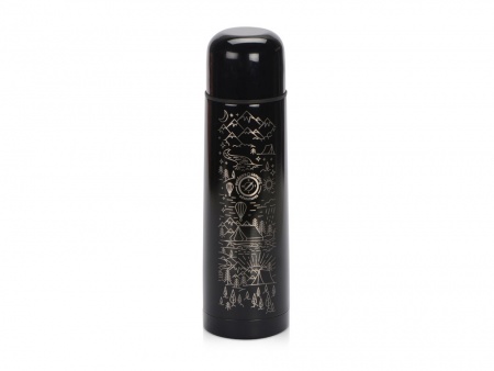 Термос «Ямал» с чехлом, 500мл, оранжевый