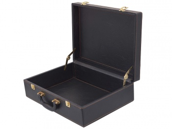 Дипломат подарочный, темно-коричневый