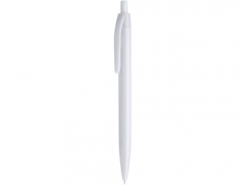 Ручка пластиковая шариковая STIX, синие чернила, белый