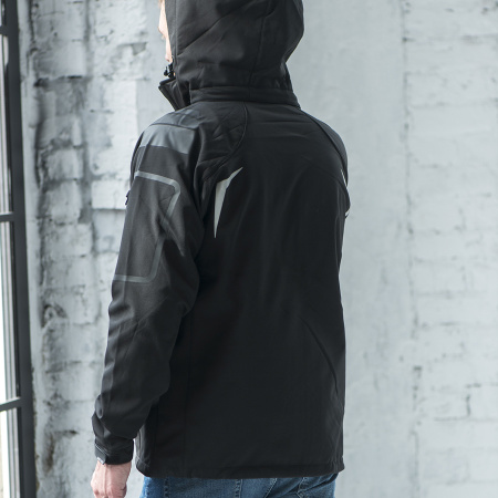 Куртка мужская "ARTIC", ярко-синий, XL, 97% полиэстер, 3% эластан,  320 г/м2