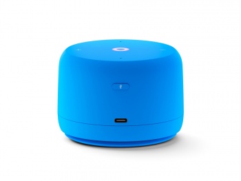 Умная колонка ЯНДЕКС Станция Лайт 2 с Алисой на YaGPT, 6 Вт, цвет: синий (YNDX-00026BLU)