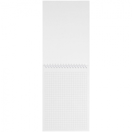 Блокнот Issa в клетку, белый