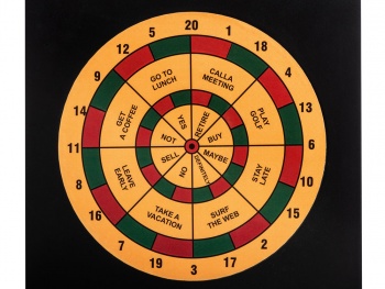 Настольный прибор «Выбор», черный