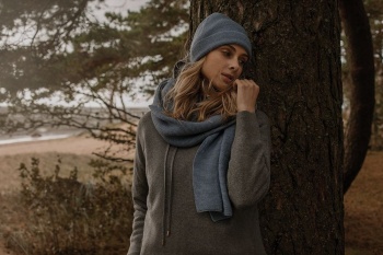 Шарф Windy Rose, голубой Шарф Windy Rose, голубой