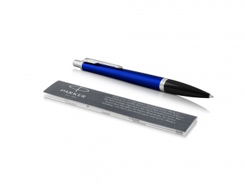 Ручка шариковая «Parker Urban Core Nighsky Blue CT», синий/серебристый Ручка шариковая «Parker Urban Core Nighsky Blue CT», синий/серебристый