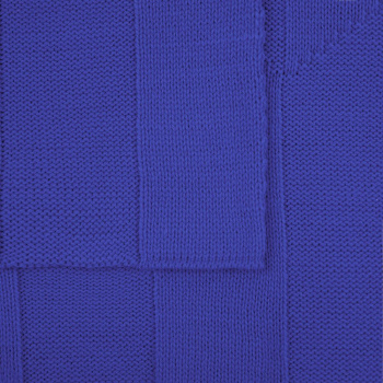 Плед Rombus, синий (василек)