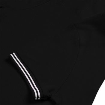 Рубашка поло женская Virma Stripes Lady, черная Рубашка поло женская Virma Stripes Lady, черная