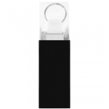 Брелок Stropp с тканевой вставкой, белый