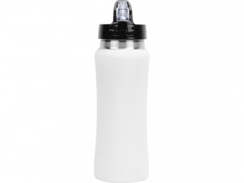 Бутылка спортивная "Коста-Рика" 600мл, белый (P)