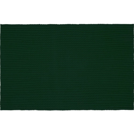 Плед Tressa, темно-зеленый