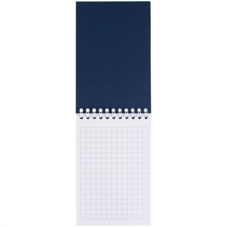 Блокнот Dali Mini в клетку, синий
