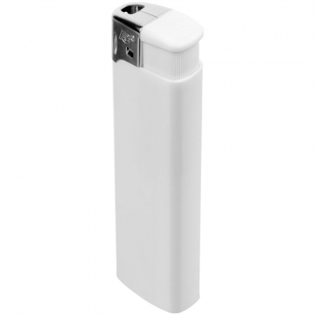 Зажигалка пьезо Flameclub, многоразовая, белая