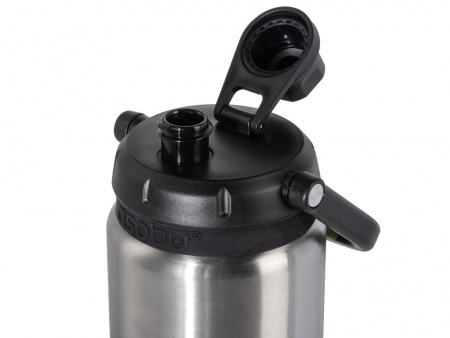 Вакуумный термос «Canyon Jug» из переработанной стали, серебристый, 1430 мл