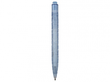 Ручка шариковая из переработаных PET бутылок, голубой