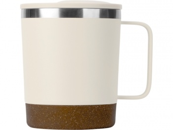 Стальная кружка с двойными стенками "Swipe", белый0,00