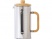 Френч-пресс в стальном корпусе и ручкой из бамбука «Coffee break», 1000 мл (Р)