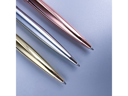 Ручка металлическая шариковая "Sienna", розовое золото