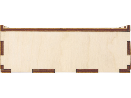 Деревянная подарочная коробка, 122 х 45 х 122 мм