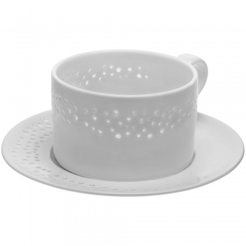 Чайная пара Coralli Luziano, белая