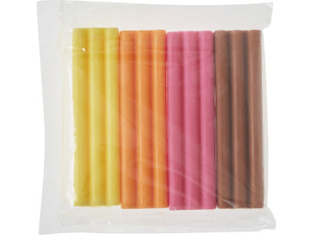 Набор Съедобный пластилин 4 кусочков (без ножа)