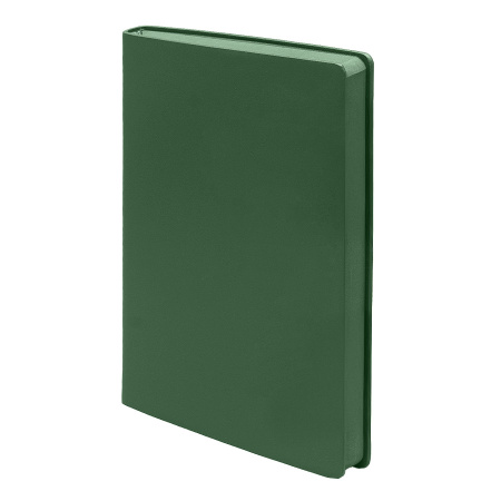 Бизнес-блокнот "LADY", формат А5, зеленый, блок в клетку