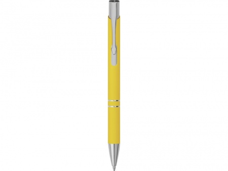 Ручка металлическая шариковая "Legend Gum" софт-тач, желтый