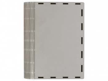 Деревянная коробка с резной крышкой "Книга", М