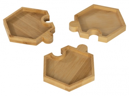 Набор костеров-менажниц в форме пазла "Sota"