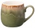 Кружка с вулканическим эффектом по краю Etna, 440 мл, оливковый