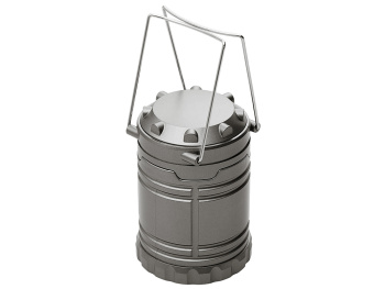 Туристический фонарь с эффектом пламени «Beacon», серый