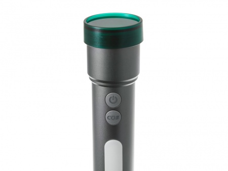 Фонарь аккумуляторный с регулируемым фокусом "Vortez", 9 режимов, 650 Лм