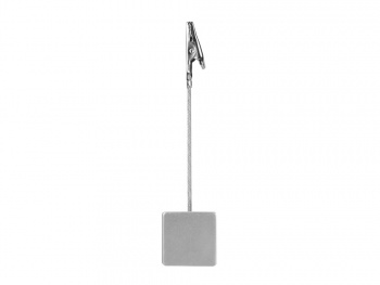 Держатель для документов "Капи", серебристый