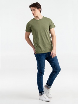 Футболка мужская Regent Fit 150, меланж хаки Футболка мужская Regent Fit 150, меланж хаки