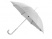 Зонт-трость полуавтомат "Майорка", серебристый