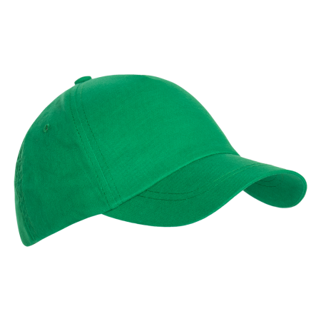 Бейсболка детская STAN 5 клиньев хлопок 150, 10JU, Зелёный,  (30)  (52-54/ONE SIZE)
